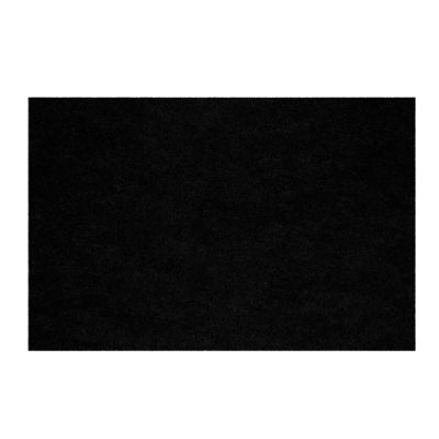 Tapete Para Entrada Agulhado 39 X 59cm Preto 111303 Kapazi