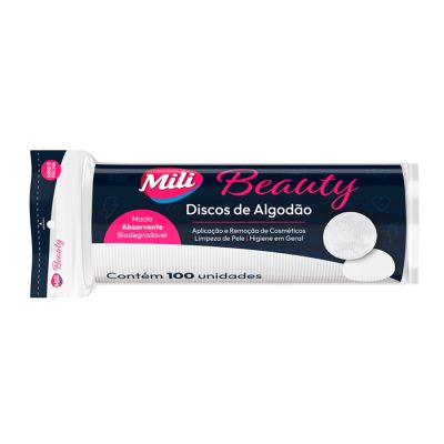 Disco De Algodao Beauty C/100 Mili
