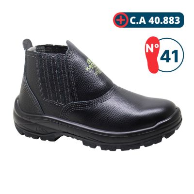 Botina Elastico Premium Preto Nº 41 Kadesh Ca 40883