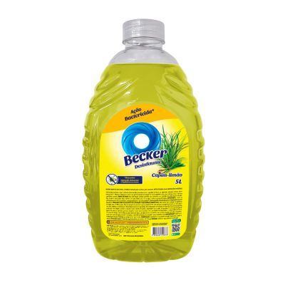 Desinfetante Capim Limao 5l Becker 5339