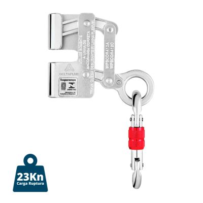 Trava-queda Aco Carbono P/ Corda C/ Exten Wpscor412 Deltaplus