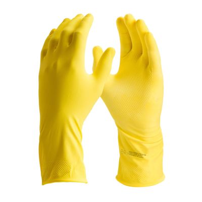 Luva Latex Confort C/ Forro Amarela G Danny (ca 15532)