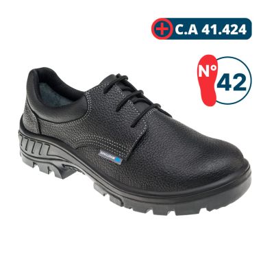 Botina De Seguranca C/ Cadarco Bico Plastico 95s29bp Preto N° 42 Marluvas