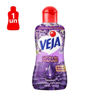 Limpador Perfumado Concentrado Ametista 100ml Veja