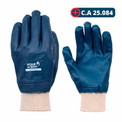 Luva Malha Vdbnit Azul G Volk (ca 25084)