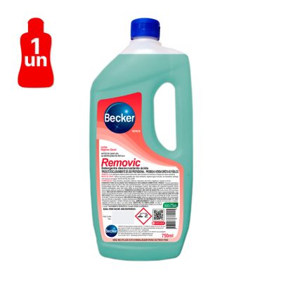 Detergente Desincrustante Removic 750ml Pa5491 Becker