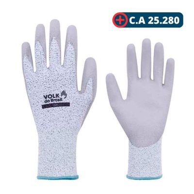 Luva Polietileno Cut G Volk (ca 37266)