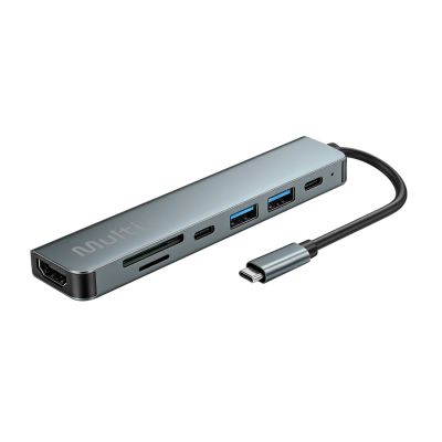Hub 7 Portas Usb 3.0 Preto Ac450 Multi