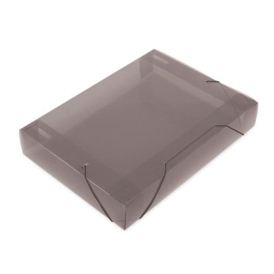 Pasta Aba Elastica Oficio Soft 55mm Fume Polibras