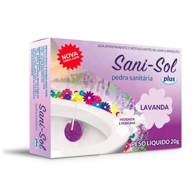 Pedra Sanitaria Lavanda 20g Sani Sol
