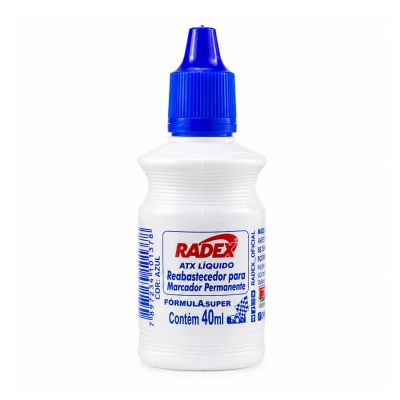 Tinta Reabastecedor Marcador Permamente Atx Azul Radex