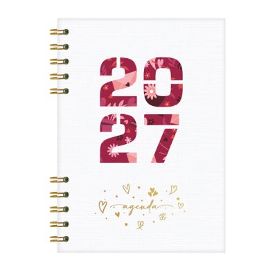 Agenda 2027 Diaria Pamplona Original R731gl26 13,8 X 20cm Redoma