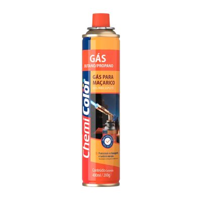 Gas P/ Macarico 400ml Chermicolor