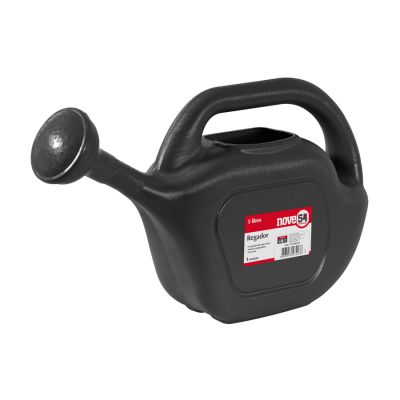 Regador Plastico Preto 5l Nove54