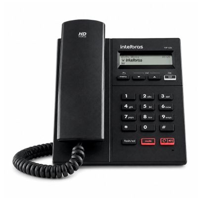 Telefone Ip Tip125i Preto Intelbras