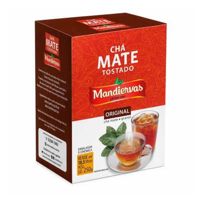 Cha Mate Tostado Granel 250g Mandiervas