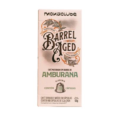 Capsula Cafe Espresso Amburana 52g C/ 10 Unidades Moka Clube