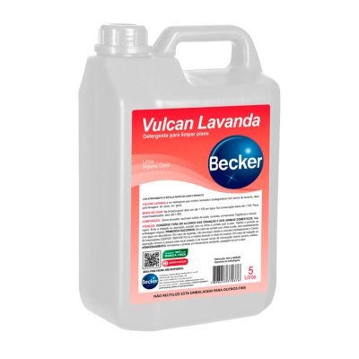 Detergente Vulcan Lavanda 5l Becker 1563