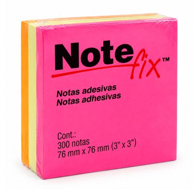 Notefix C/3 Blocos 76 X 76mm 3m