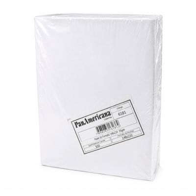 Papel Sulfite A5 75g 148 X 210 500 Fls Panamericana