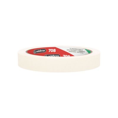 Fita Adesiva Crepe 18mm X 30m 708 Adelbras