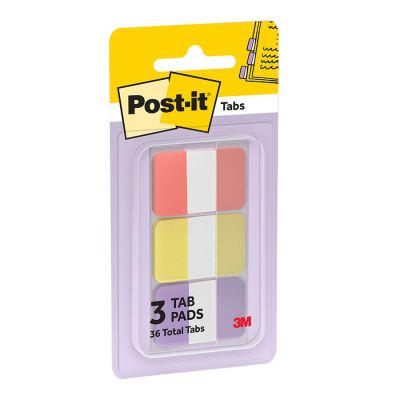 Marcador De Pagina Adesivo Post-it Flags 3 Cores Pastel 100 Fls 3m