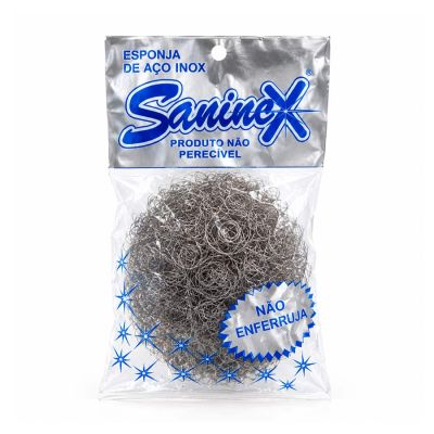Esponja De Aco Inox 10g Saninox