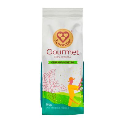 Cafe Cerrado Mineiro Pouch 250g 3 Coracoes
