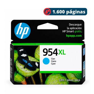 Cartucho De Tinta Hp 954xl - L0s62al Ciano Original