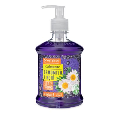 Sabonete Liquido 450ml Acai E Camomila Pump Premisse C6041