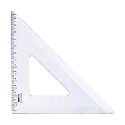 Esquadro 45º 21cm Waleu