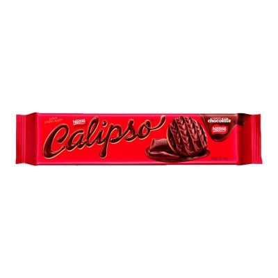 Biscoito Coberto Chocolate Ao Leite 130g Calipso